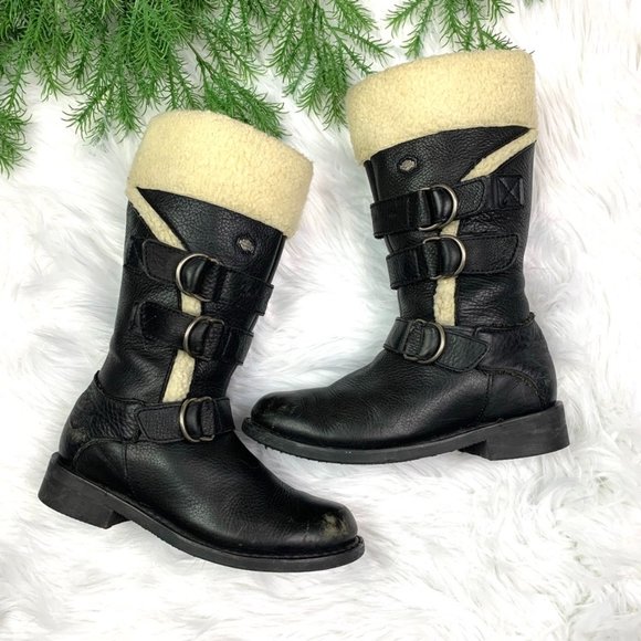 Harley-Davidson Shoes - |•HARLEY-DAVIDSON•| Faux Fur Fleece Lined Boots